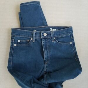 GAP Women's High Rise Indigo Jeans